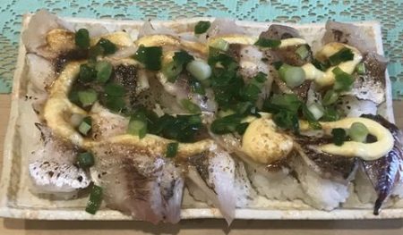 中アジを求めて