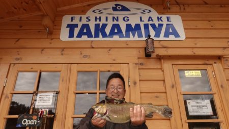 フィッシングレイクたかみや 釣果