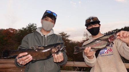 フィッシングレイクたかみや 釣果