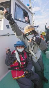 ＫＯＮＡＹＡｰＭＡＲＵ（こなや丸） 釣果