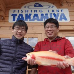 フィッシングレイクたかみや 釣果