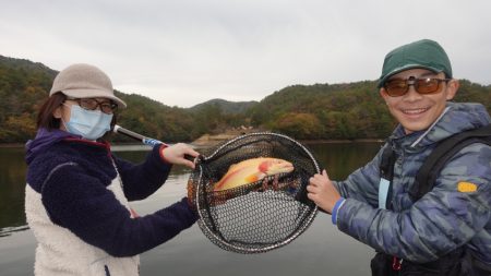 フィッシングレイクたかみや 釣果