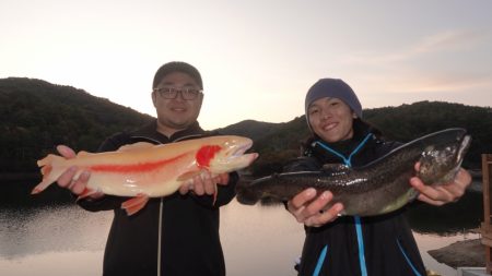 フィッシングレイクたかみや 釣果