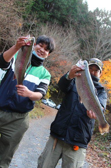 小菅トラウトガーデン 釣果