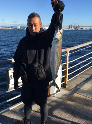 ギリ鰆61センチ。鯖36センチ。。。