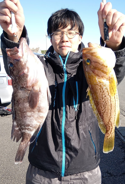 康仁丸・泳がせ釣り、釣り果