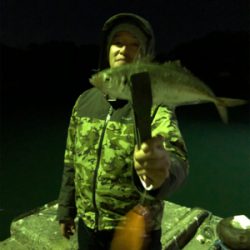 やったぜ！尺アジいただき！