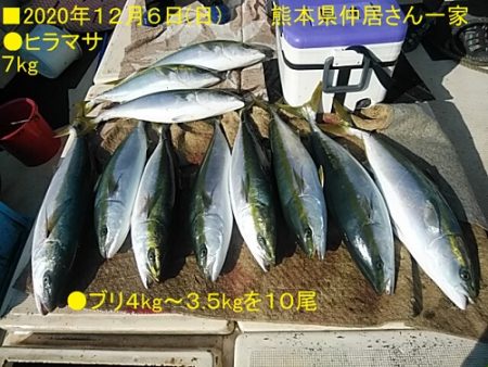 大物釣果速報！●光義丸：平戸市早福港