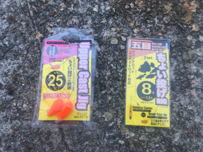 冬のちょい投げ