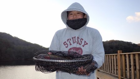 フィッシングレイクたかみや 釣果