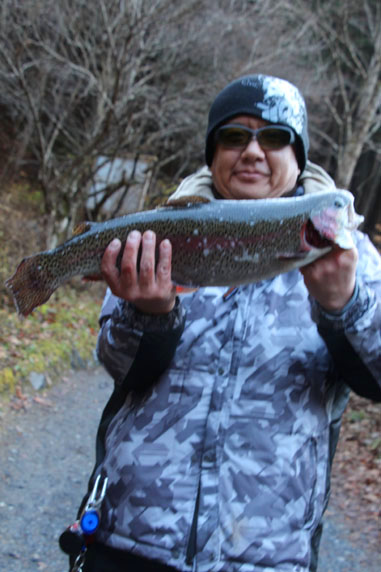 小菅トラウトガーデン 釣果