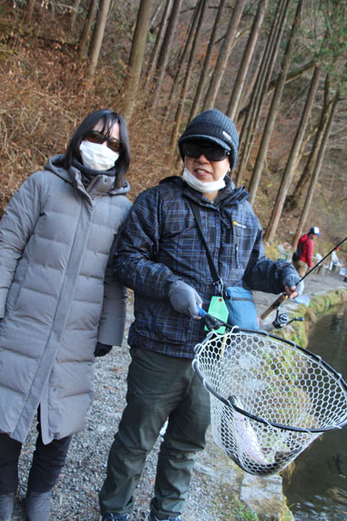 小菅トラウトガーデン 釣果