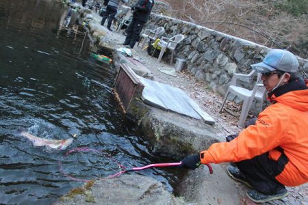 小菅トラウトガーデン 釣果