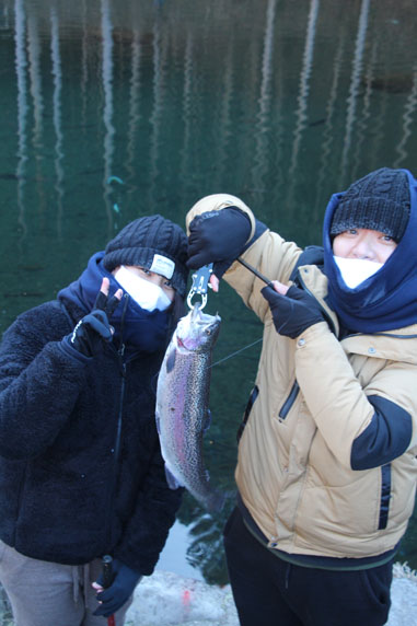 小菅トラウトガーデン 釣果