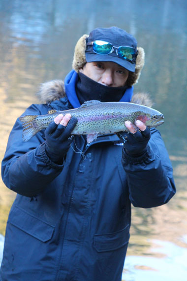 小菅トラウトガーデン 釣果