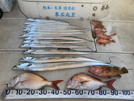 末広丸(熊本) 釣果