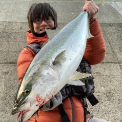 ショアでブリのRIDE ON!!