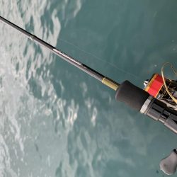 悪天候の中での釣り