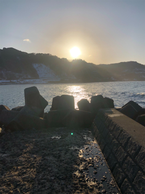 冬といえば穴釣り