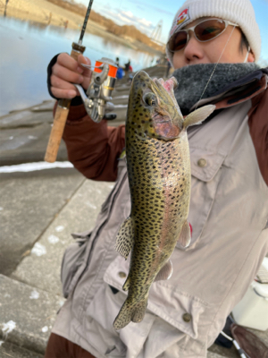 北方マス釣り場