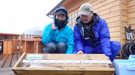 フィッシングレイクたかみや 釣果