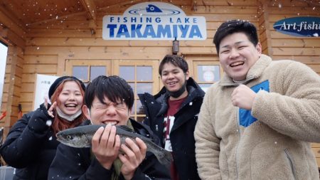 フィッシングレイクたかみや 釣果