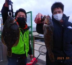 鹿島港魚釣園 釣果