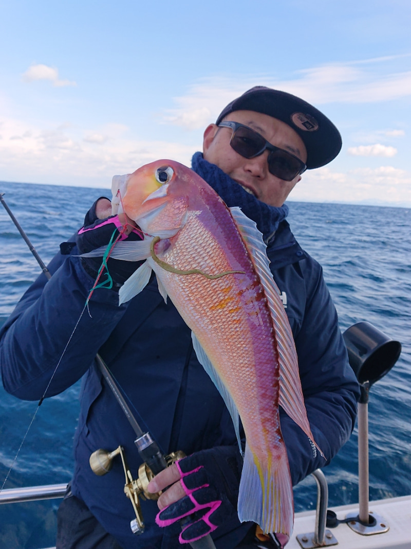 Arcadia アルカディア 釣果 京都 タイラバ 鯛ラバ テンヤ アマダイ ジギング船 釣り船 釣果情報サイト カンパリ