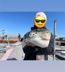 初の海上釣り堀