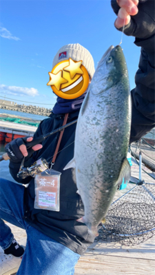 初の海上釣り堀