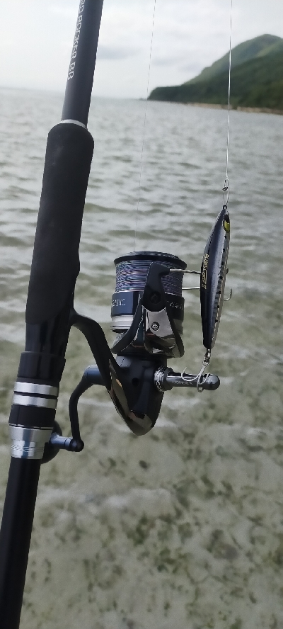 西表島南風見田のリーフにて