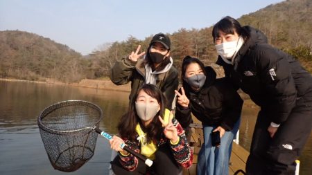 フィッシングレイクたかみや 釣果