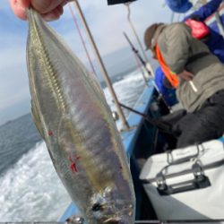 尺アジが出た！楽しい船アジ。