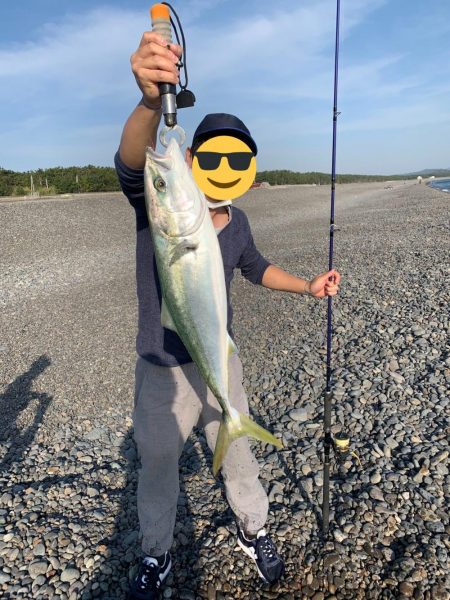 ショアジギングでメジロ！