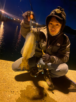 壱岐島遠征 初アオリイカ!