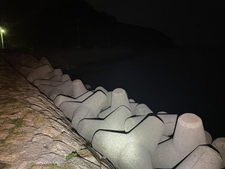 爆風の中なんとか