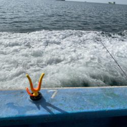 尺アジが出た！楽しい船アジ。