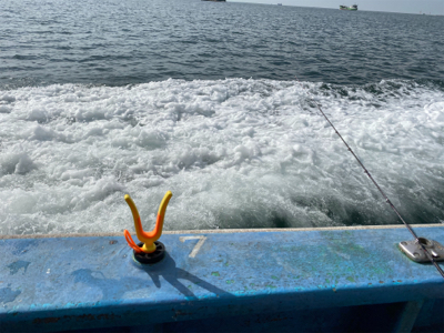 尺アジが出た！楽しい船アジ。