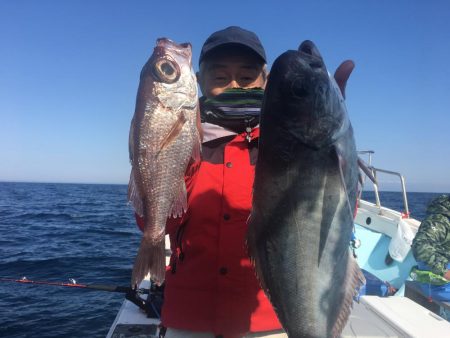 赤 白 黒ムツ 大型連発‼️