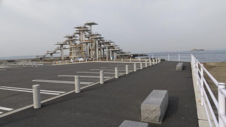 富津岬の先っちょです