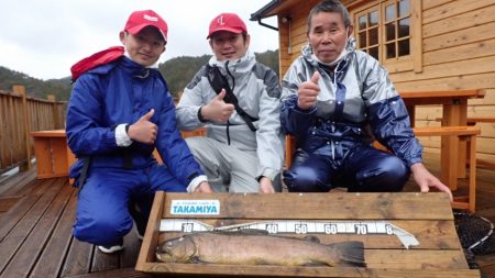 フィッシングレイクたかみや 釣果