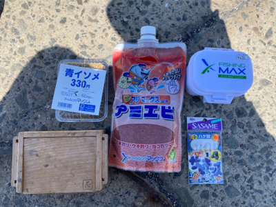 アジ、五目釣り