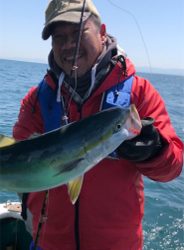 知り合いの船で青物狙い！