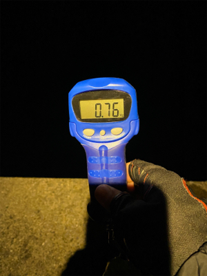 今年一発目はハラハラ