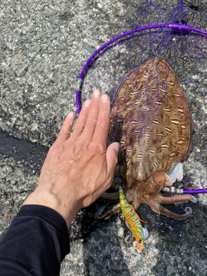 嫁と仲良く釣り旅行。