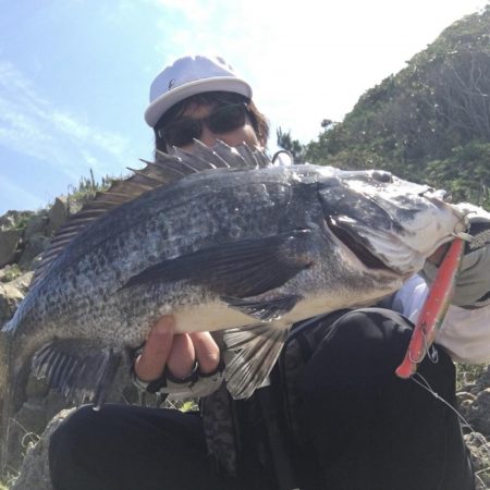 A.P.Pフィッシングガイドサービス 磯ヒラスズキポイントチェックにRIIDEON!