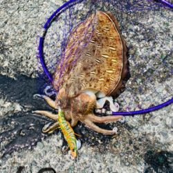 嫁と仲良く釣り旅行。