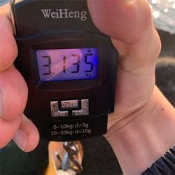 記録更新！3キロオーバー！！