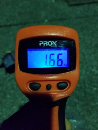 久しぶりのキロアップ(^^)