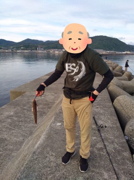 良型をキャッチ!